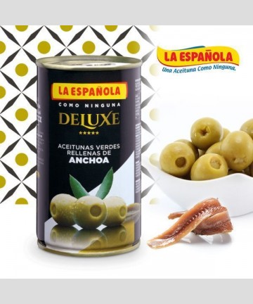 Olives farcies aux anchois 350 grs